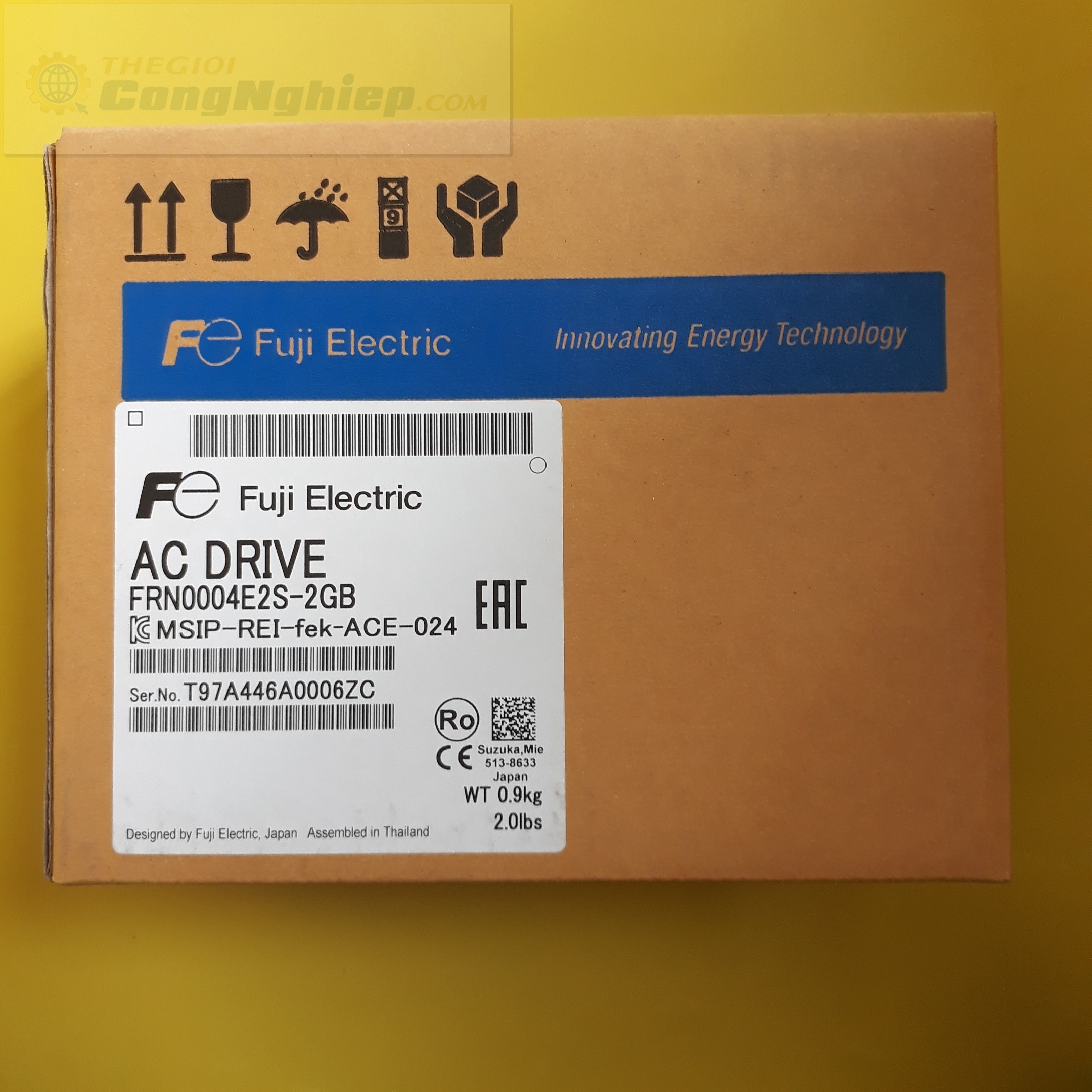 Biến tần 3 pha FujiElectric FRN0004E2S-2GB, 0.75 kW