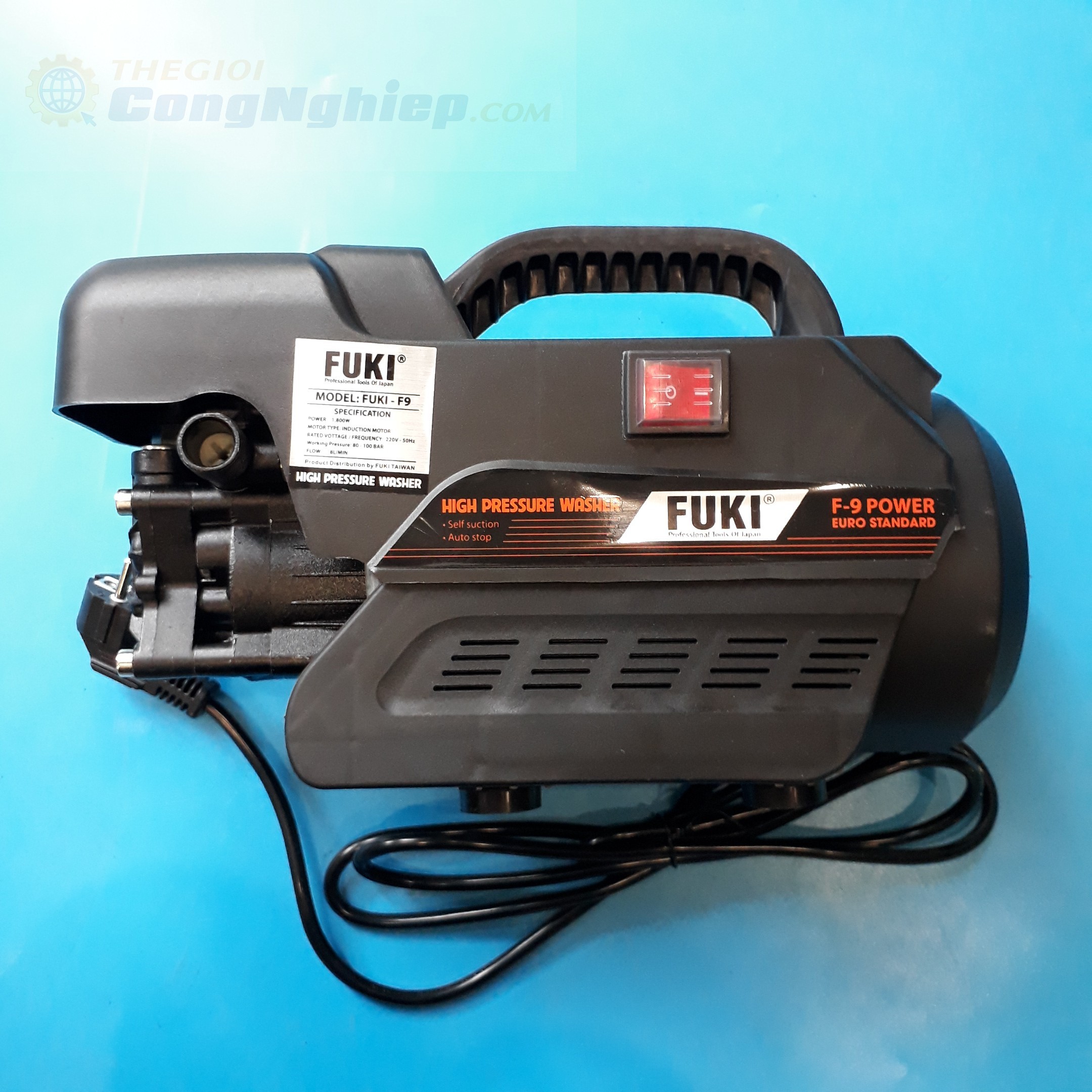 Máy xịt rửa cao áp 1800W, 220VAC