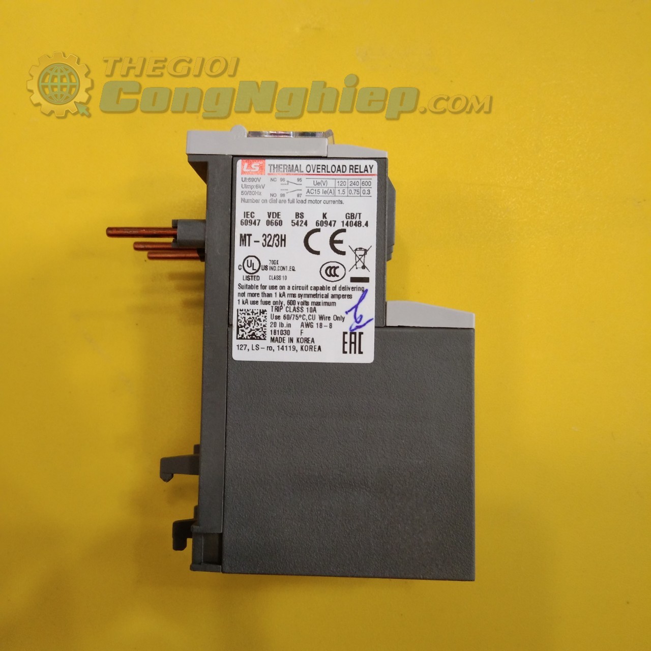  Relay nhiệt 3P LS MT-32 (1-1.6A)