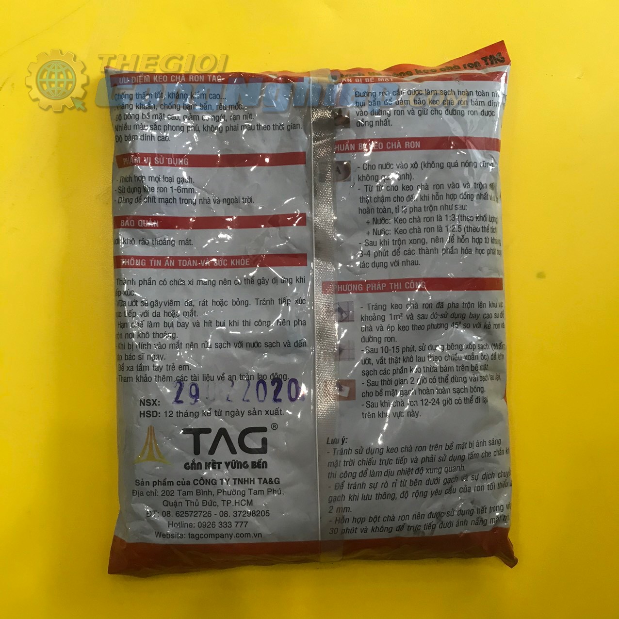 Keo chà ron màu đen 1kg