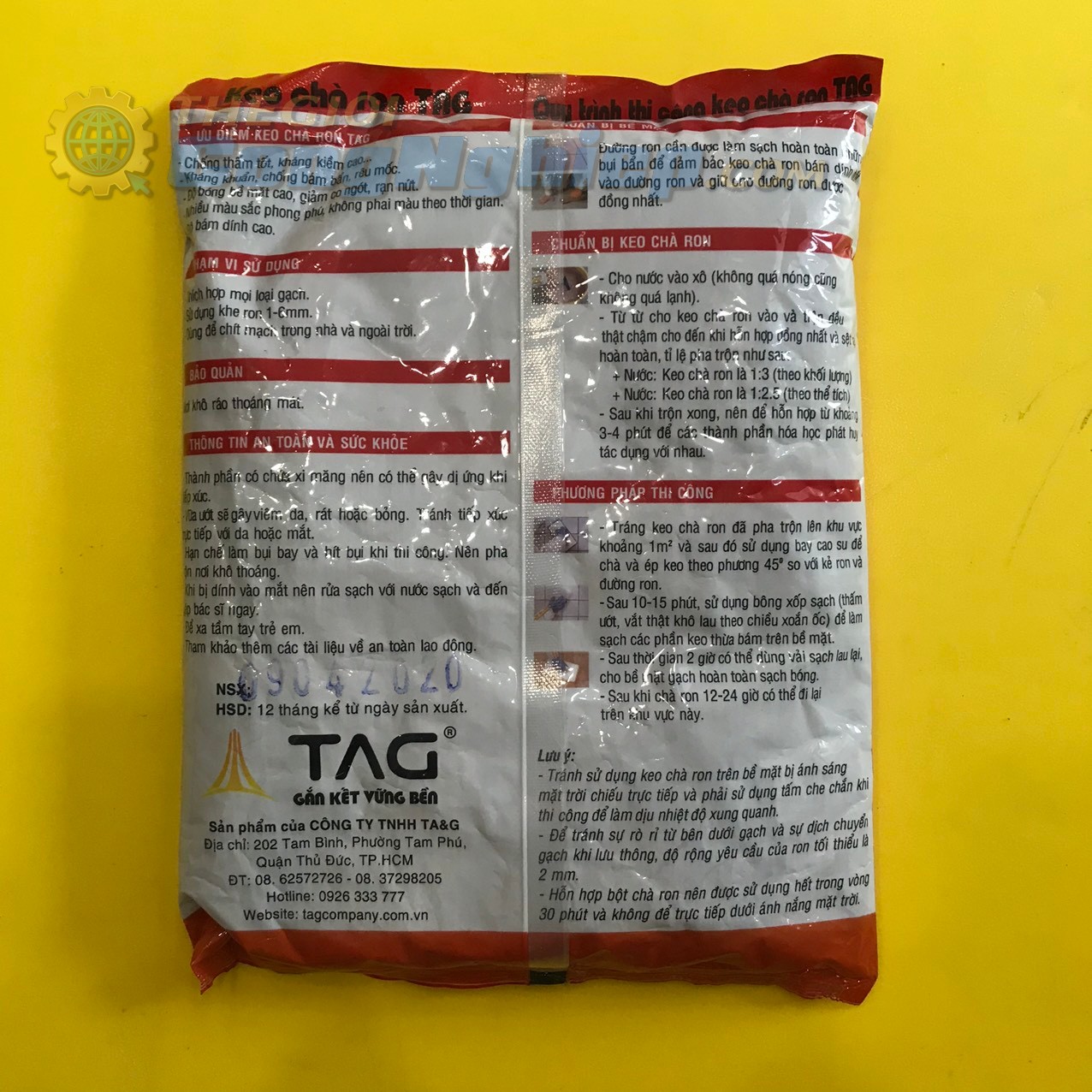 Keo chà ron màu xám đạm 1kg