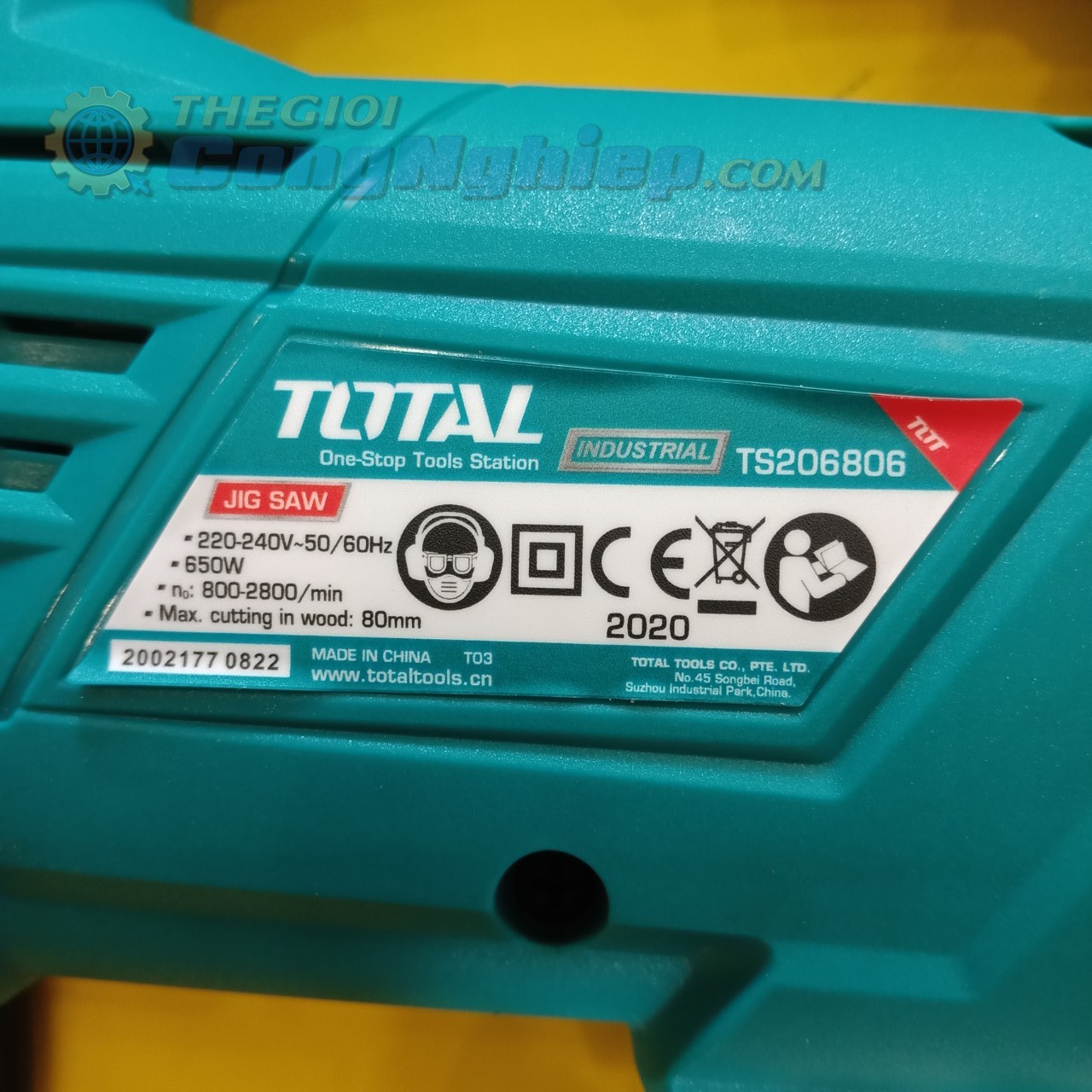 Máy cưa lọng Total tools TS206806, 650W, 800 - 2.800 vòng/phút