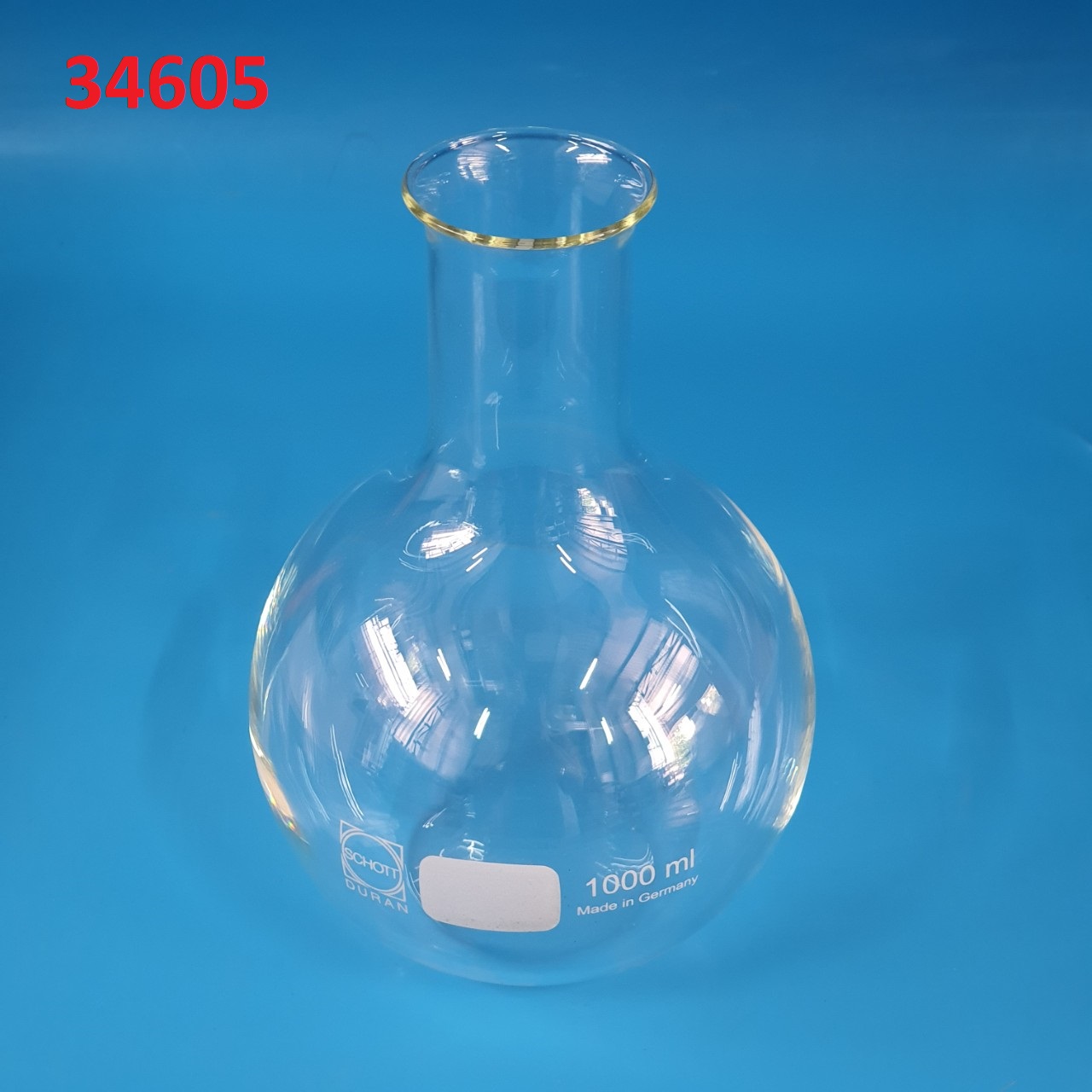 Bình cầu đáy bằng cổ hẹp N42 Duran 217115401 dung tích 1000mL