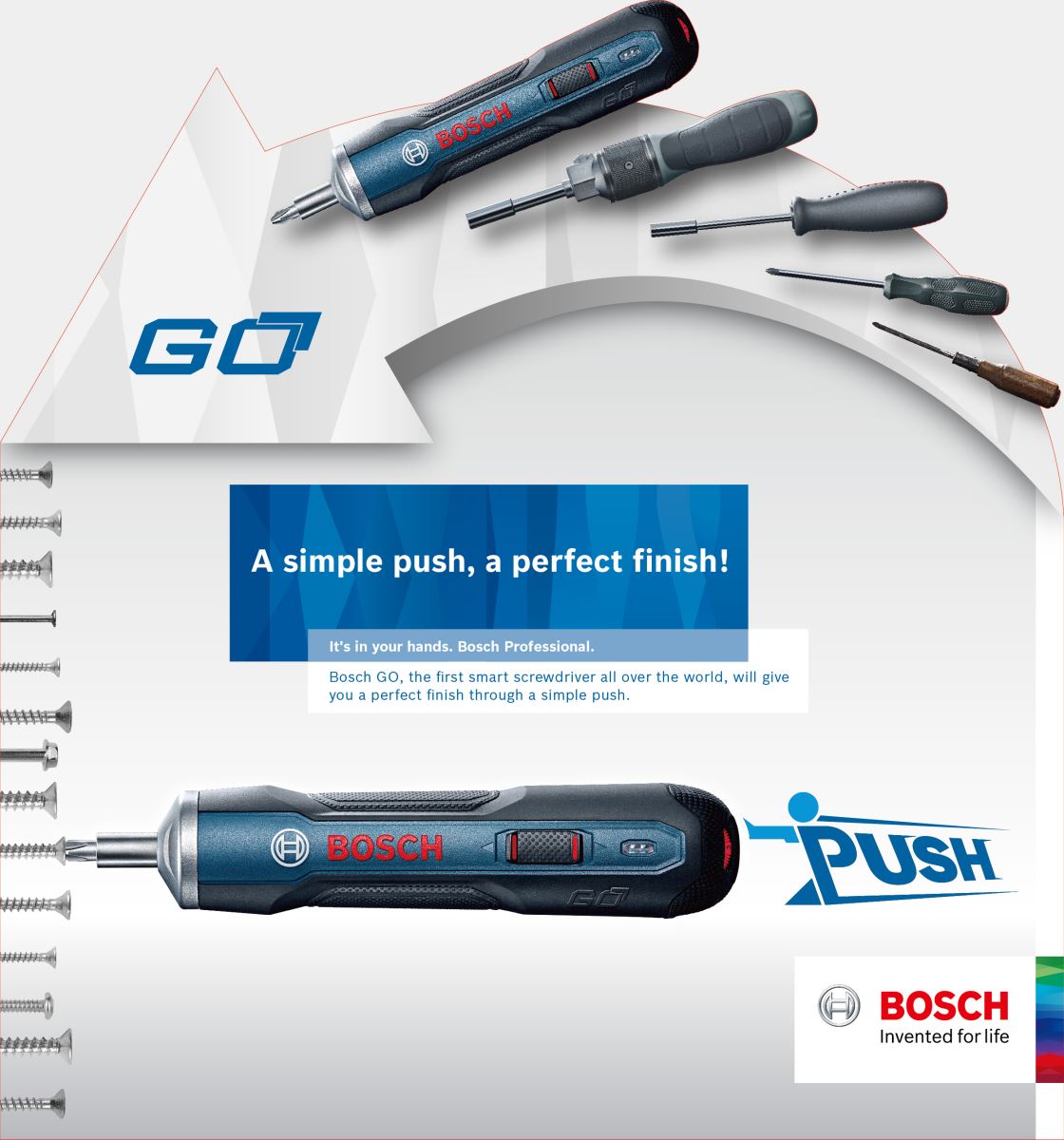 Bộ Vặn Vít dùng pin 3.2v GO SOLO Bosch