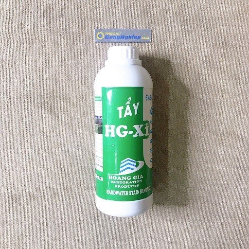 Dung dịch siêu tẩy ô mốc kính xe Hoàng Gia HG X1 1000ML (Trắng)