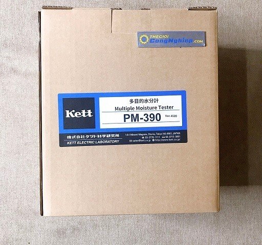 Máy đo độ ẩm nông sản Kett Pm-390