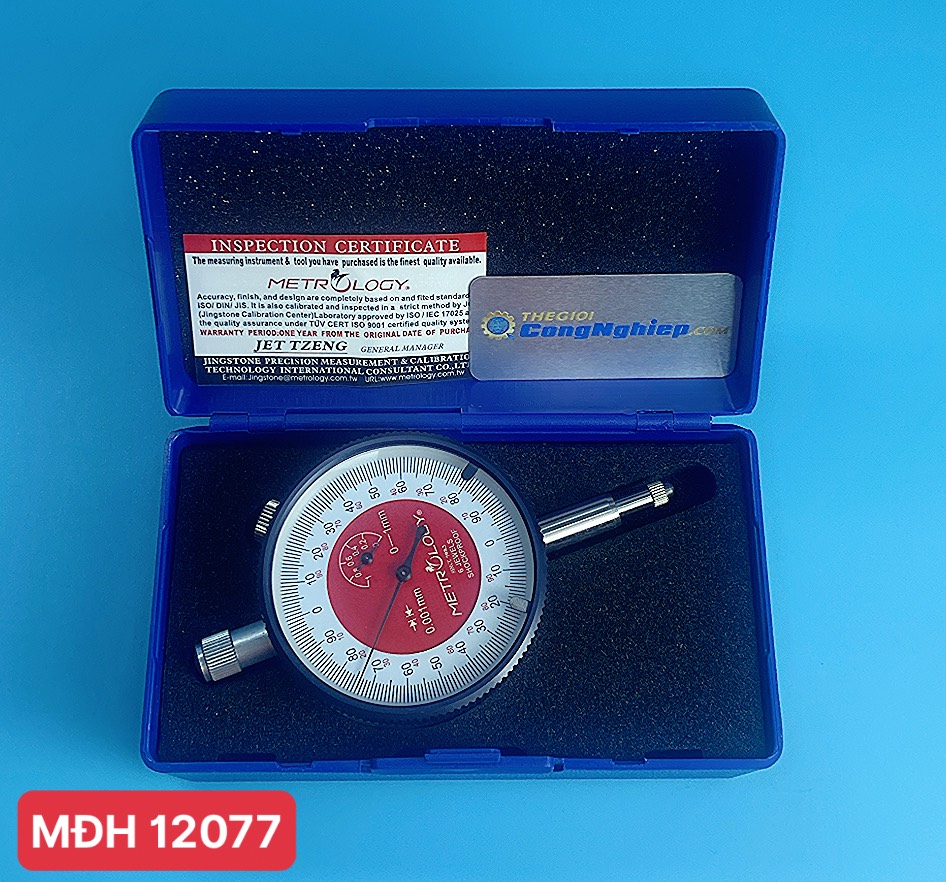 Đồng hồ so dải đo 0-1mm Metrology DG-9001H