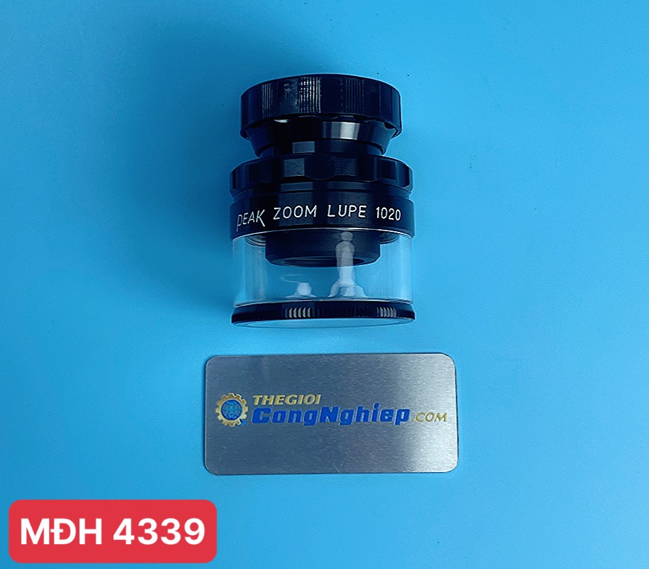 Kính lúp cầm tay PEAK 2066 10x-20x có thước đo tiêu chuẩn