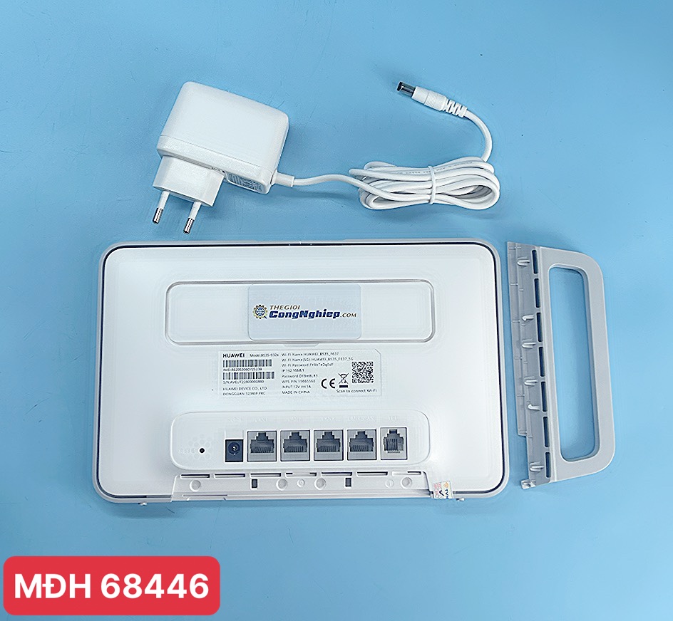  Bộ phát Wifi 4G Huawei B535 Pro 3, Cat7, tốc độ 300Mbp. Băng tần kép 1200Mbps - hỗ trọ 64 thiết bị (kèm sim 5G Mobi 24 tháng - 5GB/ngày)