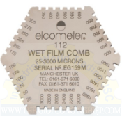Thước đo độ dày màng sơn ướt ELCOMETER 112, phạm vi đo 25 - 3000µm, chất liệu thép không gỉ