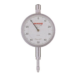 Đồng hồ so chân thẳng peacock 17B, dải đo 0.8mm, độ phân giải 0.01mm