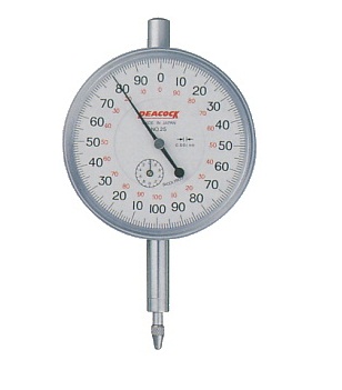 Đồng hồ so cơ Peacock 55-DX, dải đo 5mm, độ phân giải 0.001mm, lực đo 1.5N
