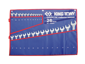 Bộ cờ lê vòng miệng 26 chi tiết 6-32mm KINGTONY 1226MRN