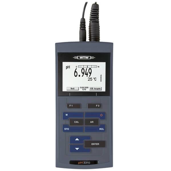Máy đo pH cầm tay WTW pH 3310, -5.0 … +105.0 ±0.1 °C