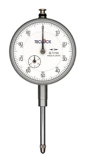 Đồng hồ so chân thẳng Teclock KM-93, 0-30mm/0.1mm