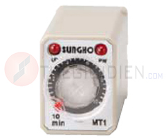 Mini Timer 10s SUNGHO SHT-MT1-10S-220V, 220VAC