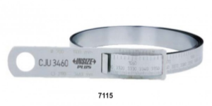Thước thẳng đo đường kính thang đo 20-115mm và đo chu vi thang đo 150-950mm