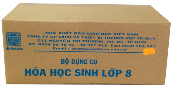 Bộ dụng cụ Hóa 8 (HS)