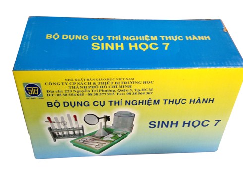 Bộ dụng cụ TN Sinh 7 (GV)