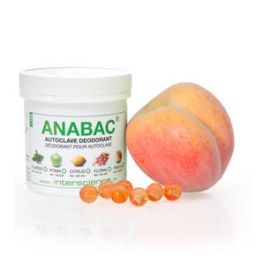 Viên khử mùi Anabac dùng cho nồi hấp tiệt trùng ( Hương đào) INTERSCIENCE 320 500 Peach