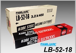 Que hàn sắt chịu lực 3.2mm Kobelco LB-52-18, kích thước 3.2x350mm, 1 hộp 5kg