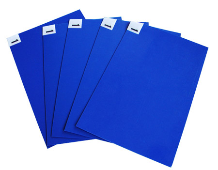 Thảm dính bụi màu xanh dương, kích thước 60 x 90 cm