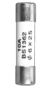 Cầu chì sứ Ø10 x 38mm 25A TGCN-23037