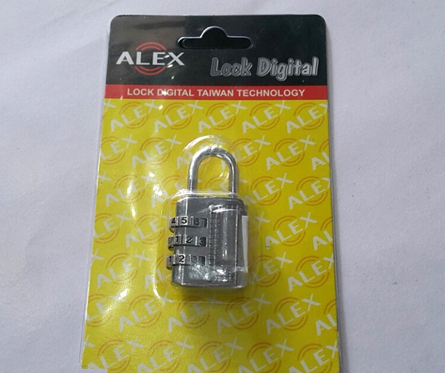 Ổ khóa số ALEX TGCN- 22659 30 mm (loại 3 số cài đặt) 