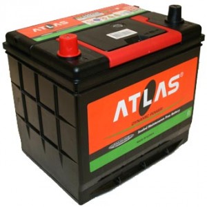 Ắc quy khô ATLAS MF 55D23 R/L (60ah), dung lượng 12V – 60Ah