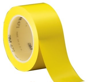 Băng keo dán nền màu vàng 48mm x 10m