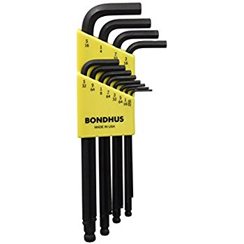 Bộ chìa lục giác bi hệ inch 12 chi tiết BONDHUS 10936