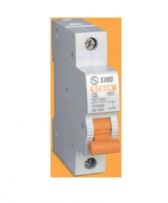 Cầu dao tự động MCB 1P-16A-6KA Sino SC68N/C1016