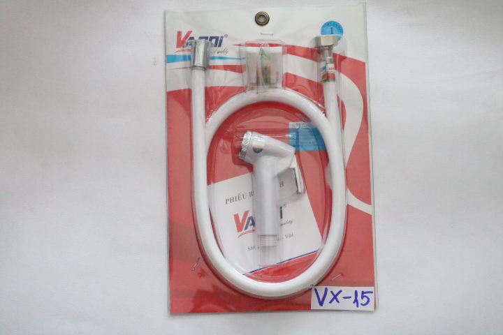 Vòi xịt vệ sinh nhựa dây dài 1.2m Vanni VX-15