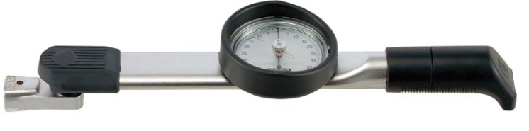 Cờ lê đo lực xoắn siết dải lực  20~200 N.m, đầu siết 14x18mm, có đồng hồ hiển thị