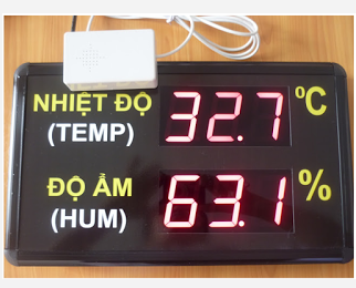 Đồng hồ nhiệt ẩm có hiển thị ngày tháng năm ATPro AT-THMT-D-S