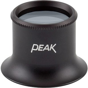 Kính lúp đeo mắt thân nhôm PEAK 2048-A16D, độ phóng đại 4X