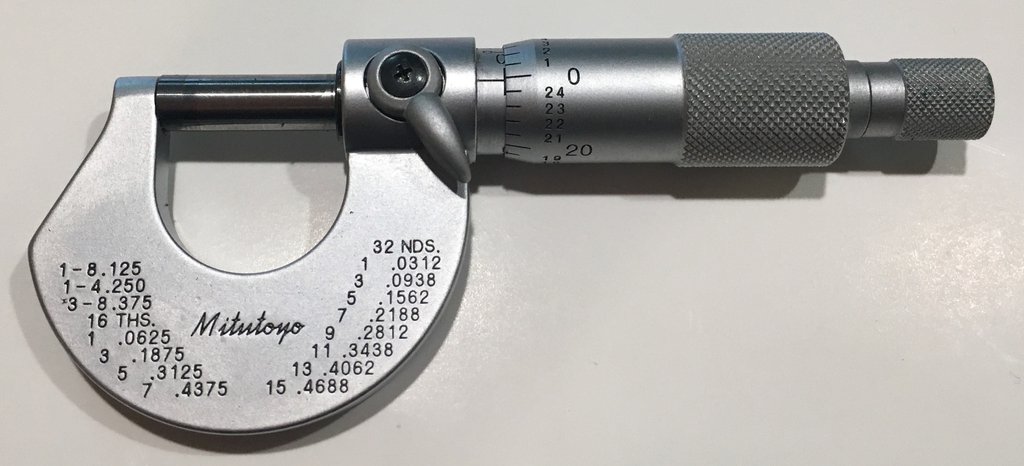 Panme đo ngoài dạng cơ 125mm Mitutoyo 101-230