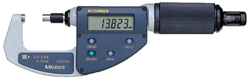 Panme đo ngoài điện tử 0-15mm/ 0,001 mm Mitutoyo 227-201