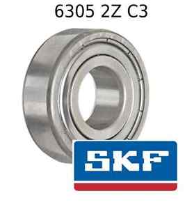 Bạc đạn, vòng bi 52x25mm SKF 6305 2Z C3