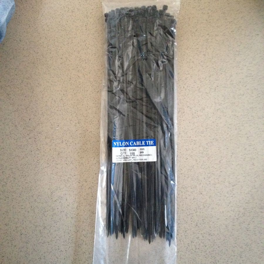 Dây rút nhựa màu đen 4 x 150mm HUADA TGCN-34286