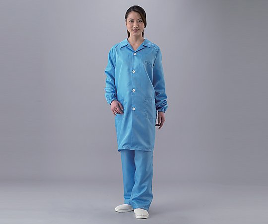 Áo blouse size M (xanh dương) ASONE 2-4955-01