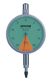 Đồng hồ so Peacock 117Z dải đo 1mm, độ phân giải 0.01mm