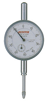 Đồng hồ so Peacock 207S, dải đo 20mm, độ phân giải 0.01mm