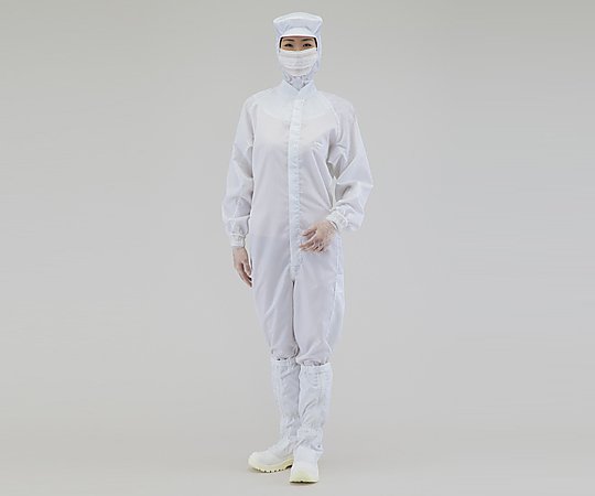 Quần áo phòng sạch size L (trắng) ASONE 2-5185-03