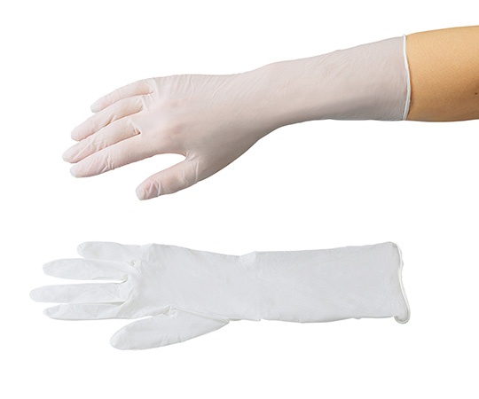 Bao tay nitrile mỏng cho phòng sạch, không phủ bột, size S ASONE 3-1734-54