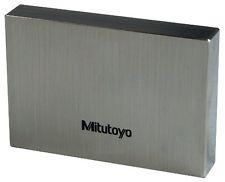 Căn mẫu bằng thép Mitutoyo 611681-531, kích thước 100mm cấp 0