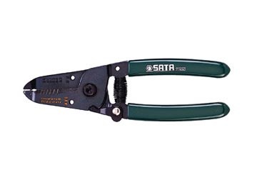 Kìm cắt, tuốt dây 7 inch SATA 91-202