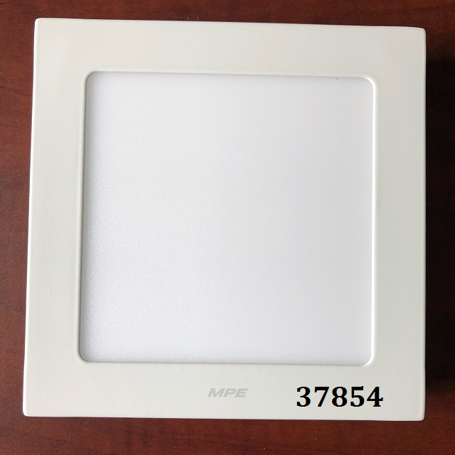 Đèn Led panel ốp trần nối vuông 12W MPE SSPL-12T, ánh sáng trắng, kích thước 170×170x 35mm, đóng gói 1 cái/hộp, 30 cái/thùng