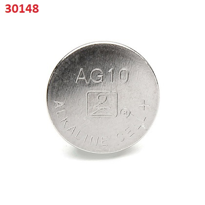 Pin cúc áo 1.55V TIANQIU AG10/A389, 1 vỉ/10 viên
