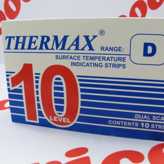 Dụng cụ kiểm tra nhiệt độ Thermax Range D level 10